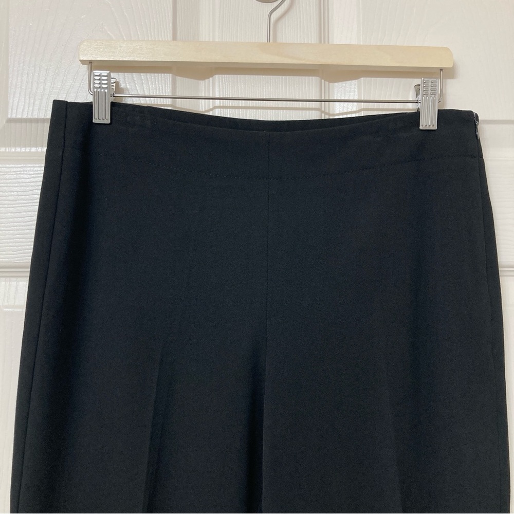 Talbots Women’s Heritage Black High Rise Straight Leg Trousers Pants 8 Short - Picture 3 of 9